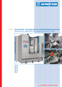 Starter kits for CHIRON machining centers