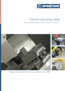 Centre-clamping vise