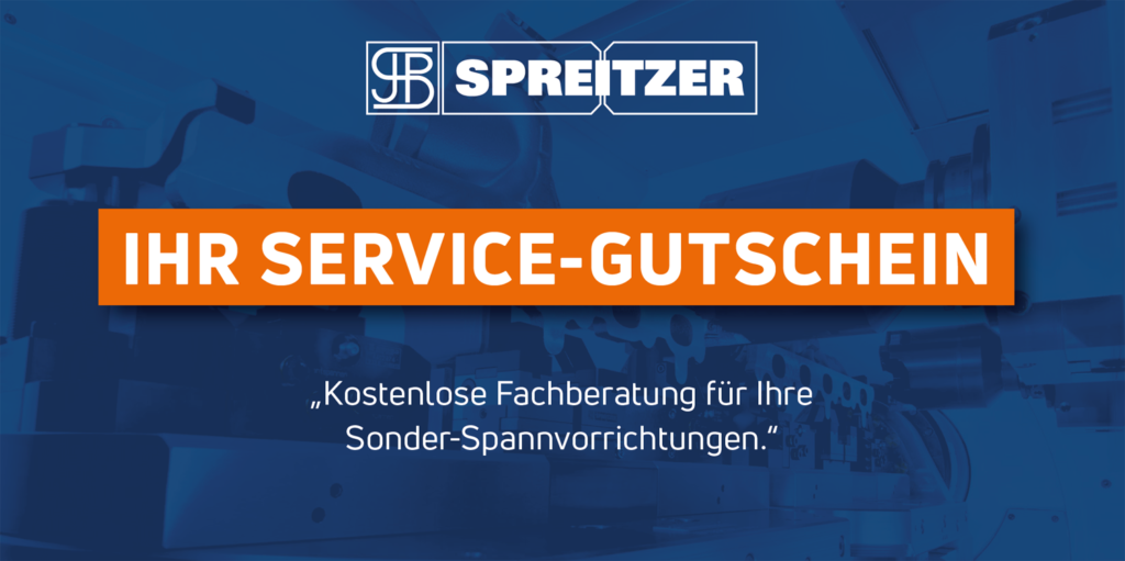 Service-Gutschein Sonder-Spannvorrichtungen